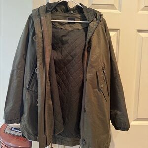 Zara green jacket